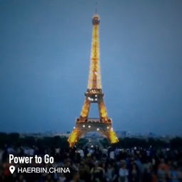 巴黎心跳 埃菲尔铁塔深夜十点的璀璨瞬间