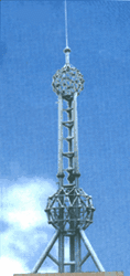 河北省景县胜利铁塔厂 楼顶装饰塔的艺术与工艺